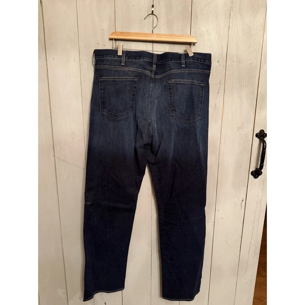 NWT Cremieux Premium Denim Jeans Men's Sz 38X32 Slim Straight Med Wash Stretch